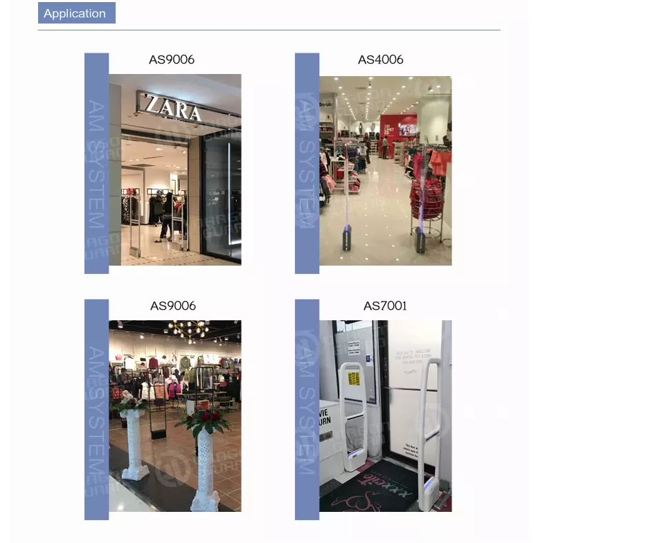 EAS system application in retail environments