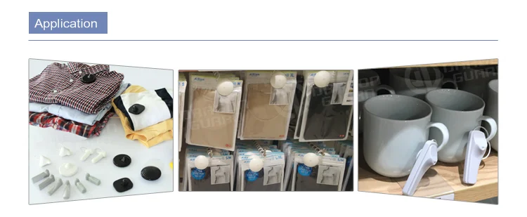 EAS Tag Application on Merchandise