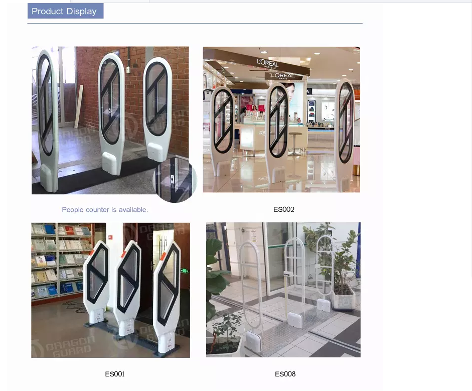 Product Display and Options