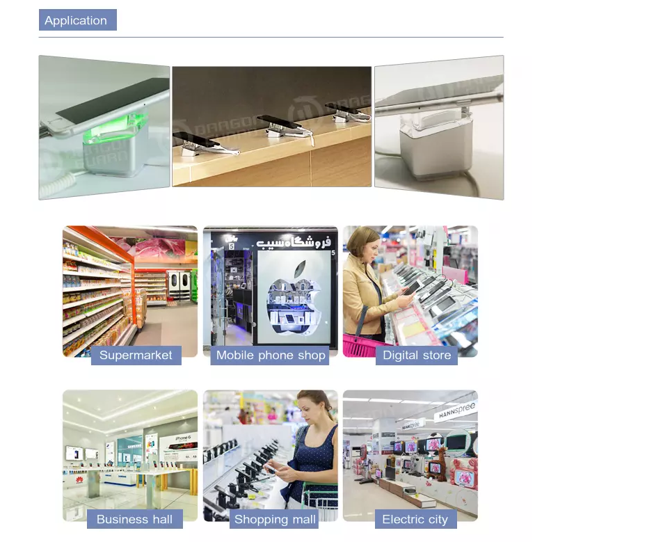 Security stand application in retail environments