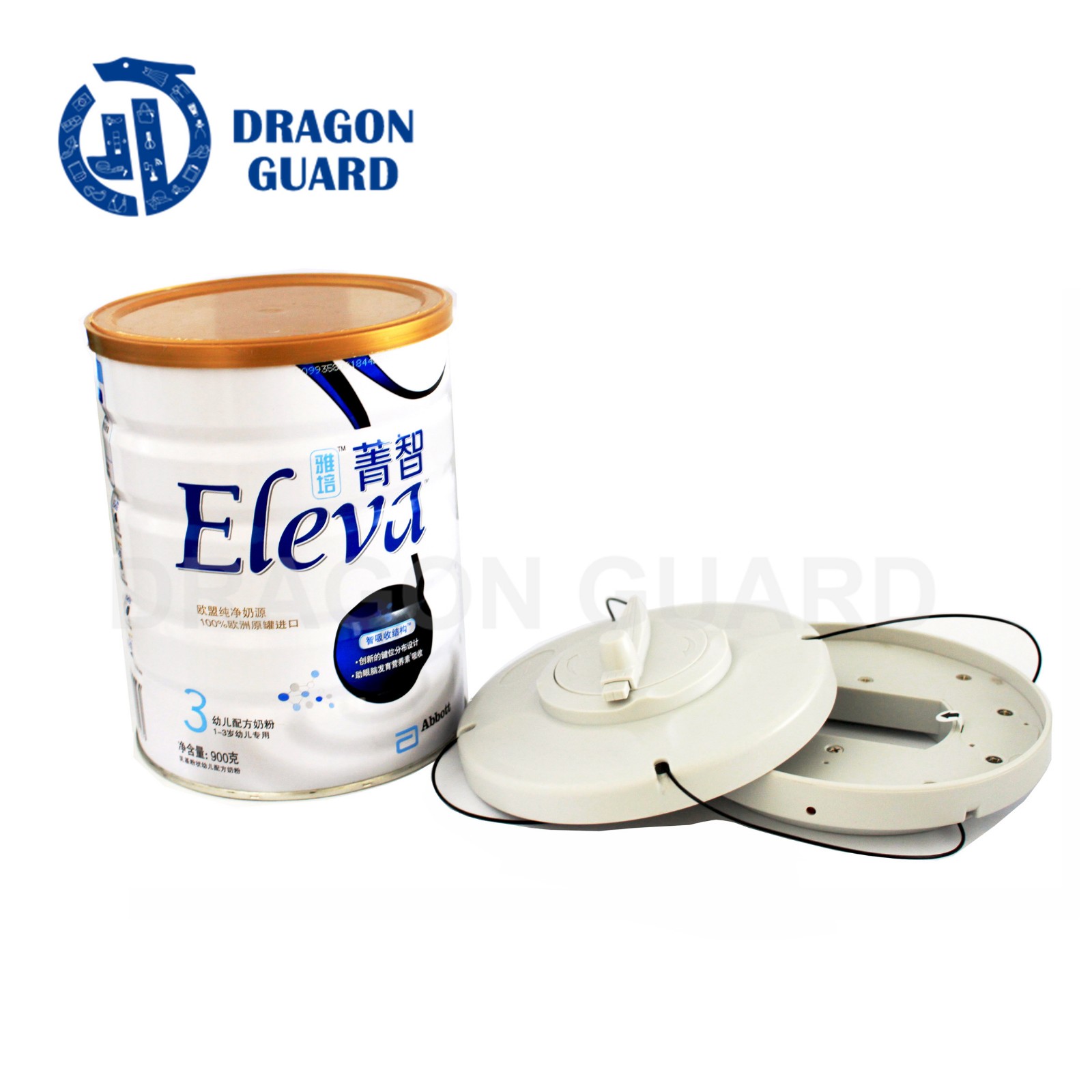 Magnetic Locking Milk Security Tag for Supermarkets