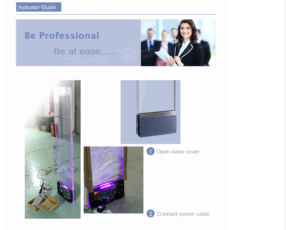 Installation guide for the anti-theft system