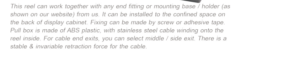 Internal mechanism and mounting details