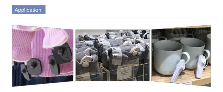 EAS Tag Application on Merchandise
