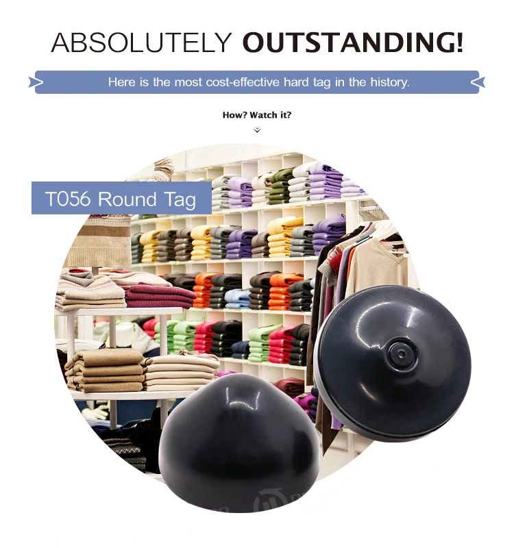 T056 Round RF Security Tag