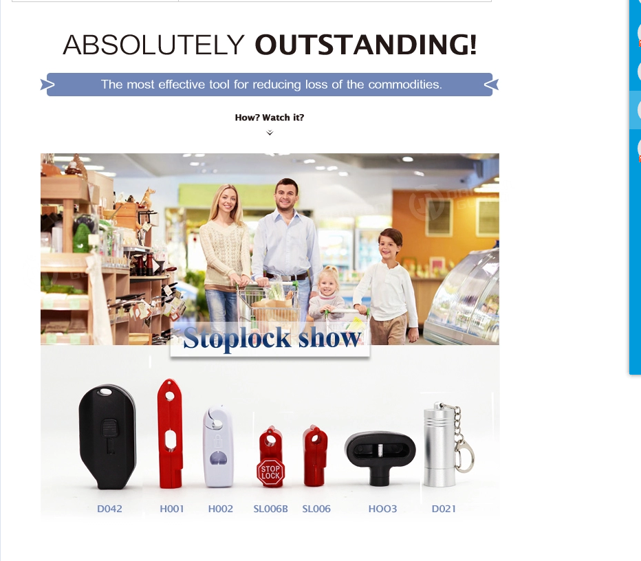 Anti-theft stoplock product range