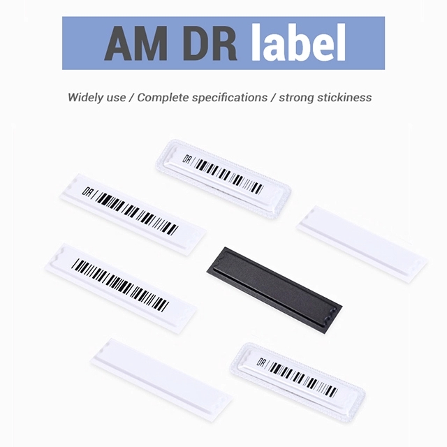 DRAGON GUARD white 58khz eas am security soft dr label for Antitheft - Image 3