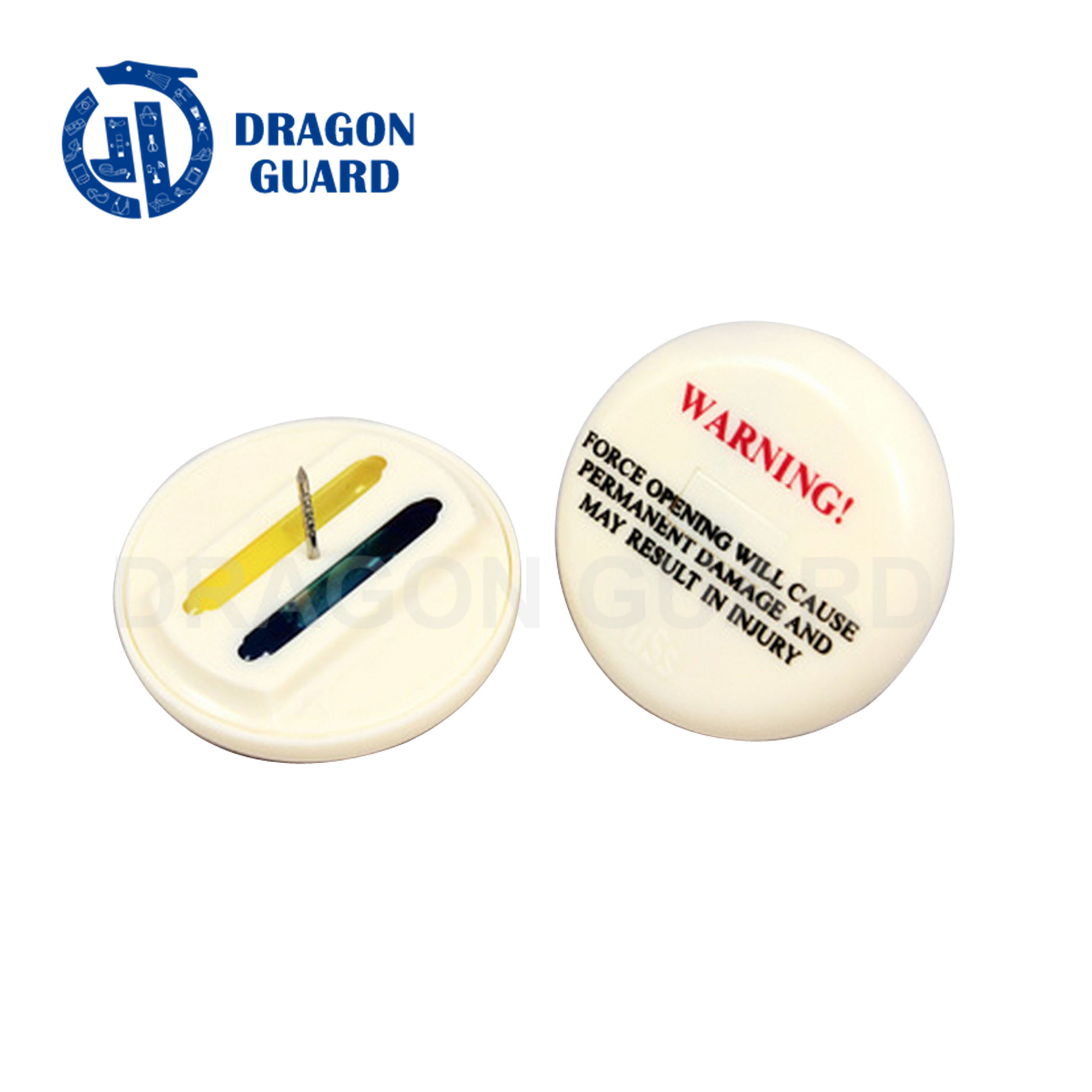 DRAGON GUARD wholesale anti theft 58KHz magnetic locking Beige ink tag for supermarket - Image 3