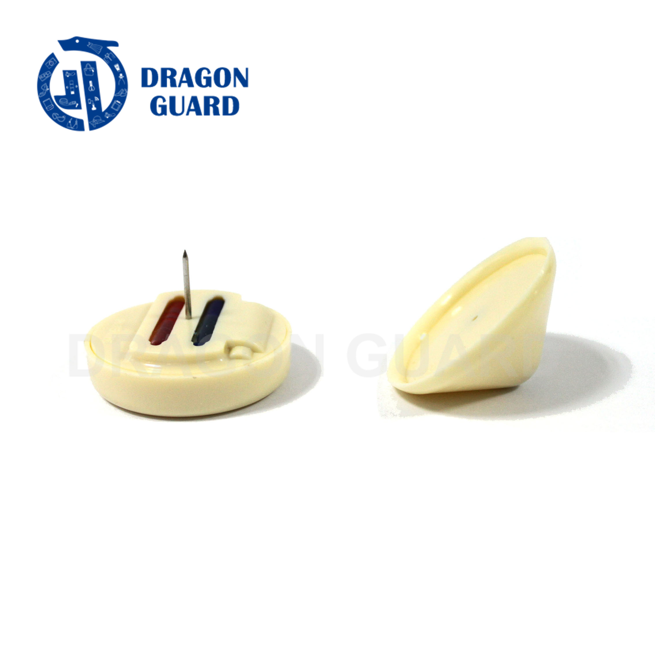 DRAGON GUARD wholesale anti theft 58KHz magnetic locking Beige ink tag for supermarket - Image 2