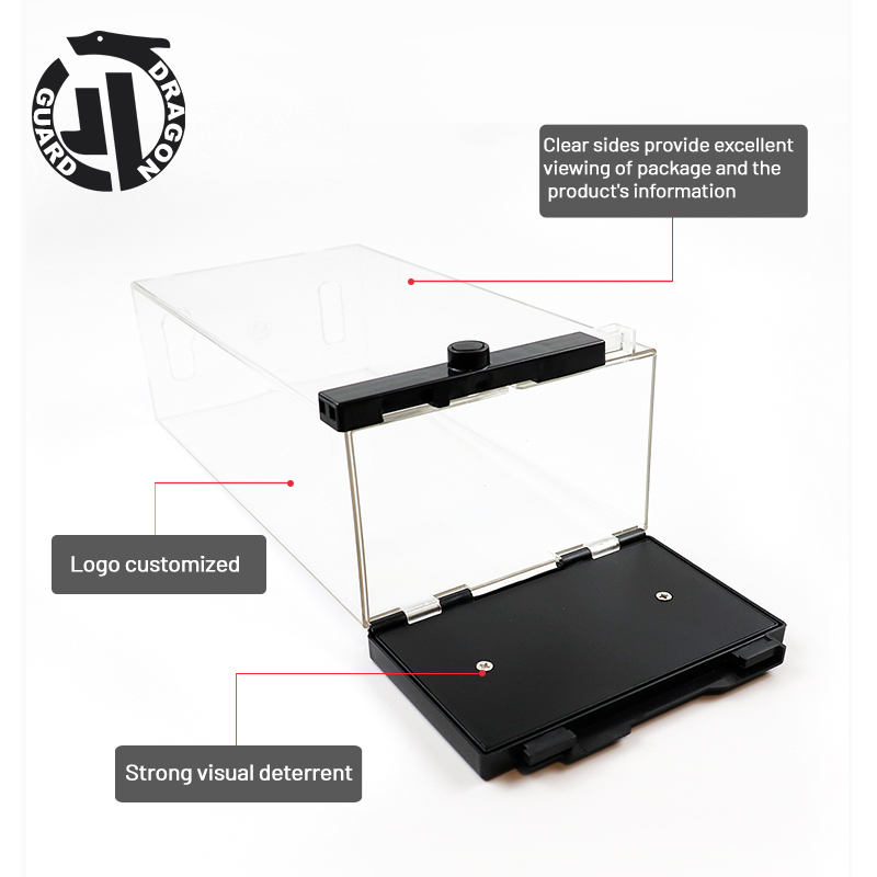 DRAGON GUARD Wholesale Hot Sale Cosmetic Transparent EAS Plastic Display Safer Box - Image 3