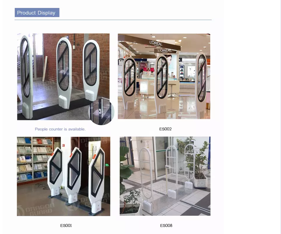 EM Security Gate Display