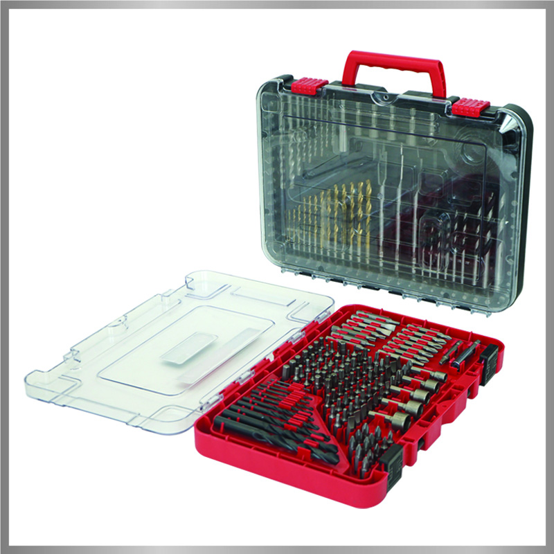 DRILL & BIT SET IN TRANSPARENT BOX - Image 3