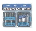 Assorted Drill Bit Set for Wood, Metal, and Plastic