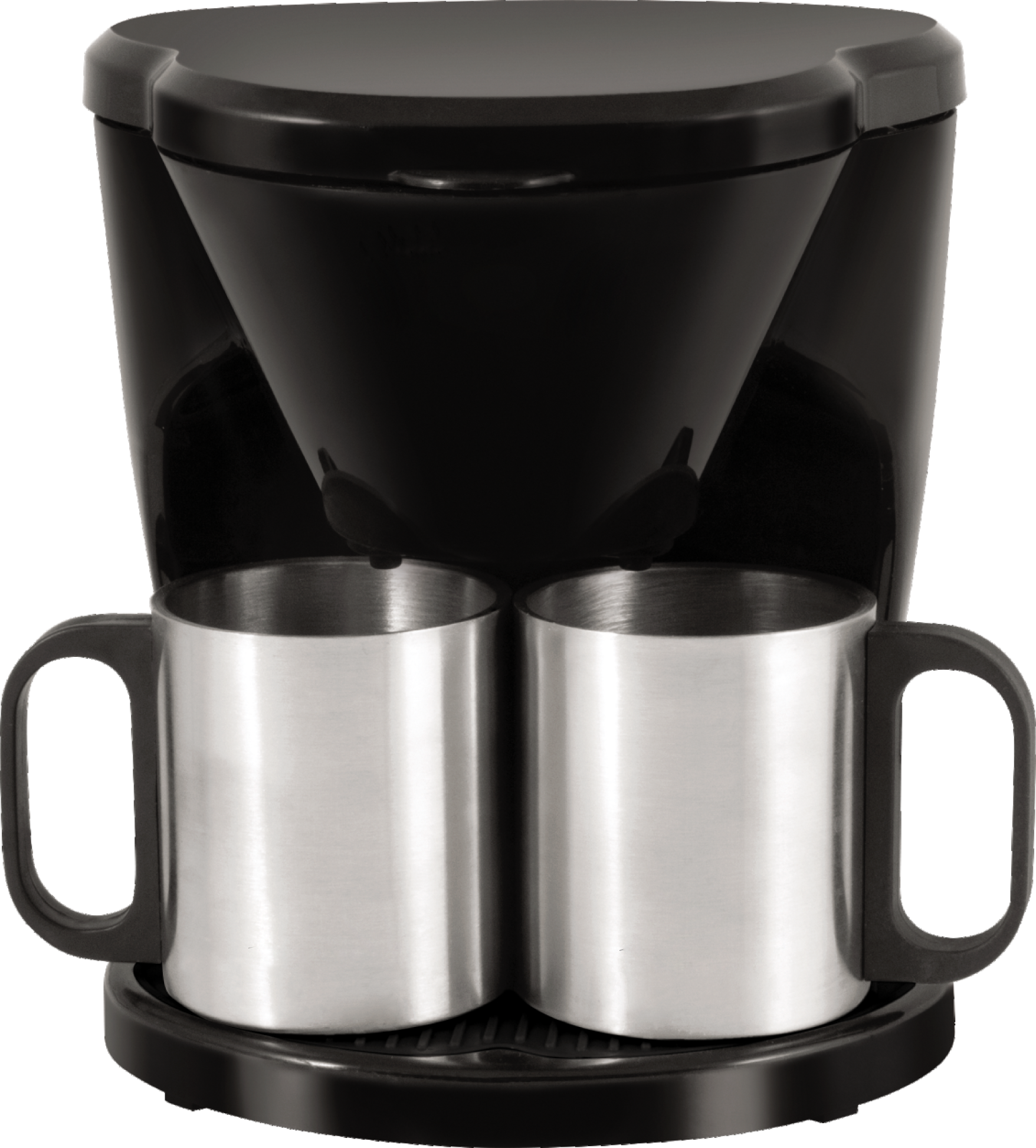 Compact 2-Cup Drip Coffee Maker