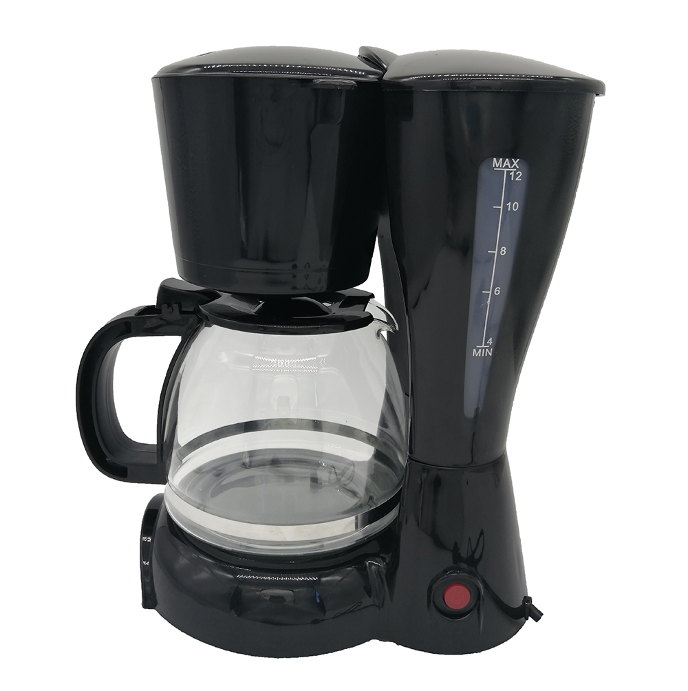 Electric Drip Coffee Maker with 1.2L Capacity