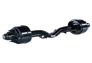 Heavy-Duty Drop Center Axle for Trucks and Trailers
