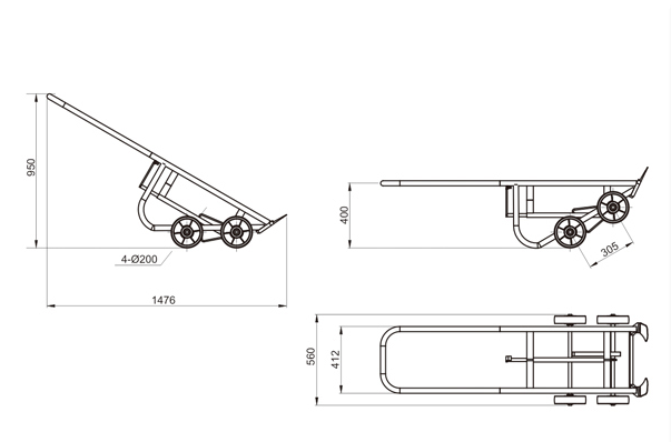 Drum Trolley Cart
