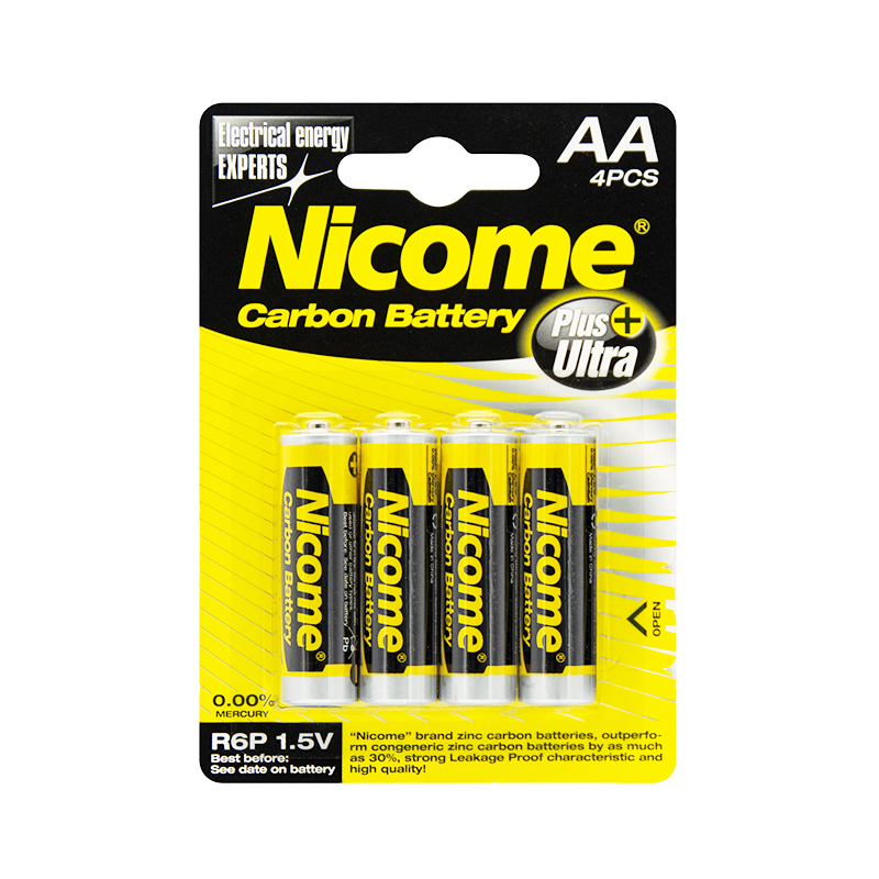 DRY BATTERY / ZINC CARBON BATTERY AA R6P 1.5V - Image 2