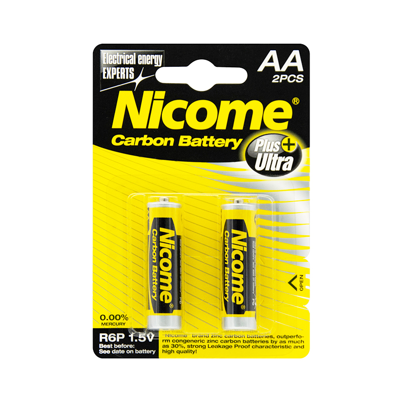DRY BATTERY / ZINC CARBON BATTERY AA R6P 1.5V - Image 2