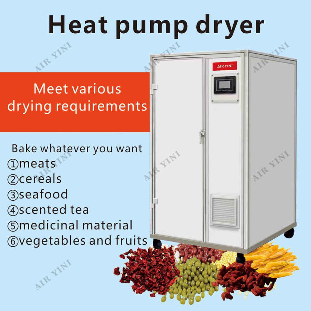 Dry Food Machine Mushroom Heat Pump Dryer Dehydrator Hemp Konjac Saffron Tea Leaf Cassava - Image 2
