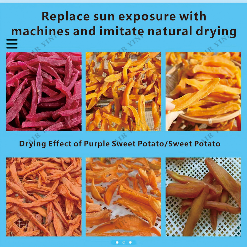 Natural drying imitation effect