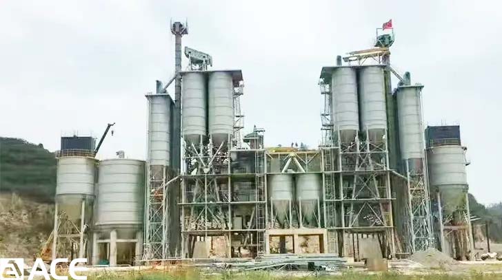 Dry Mix Mortar Production Plant