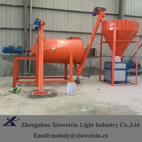 Horizontal Dry Powder Mixer