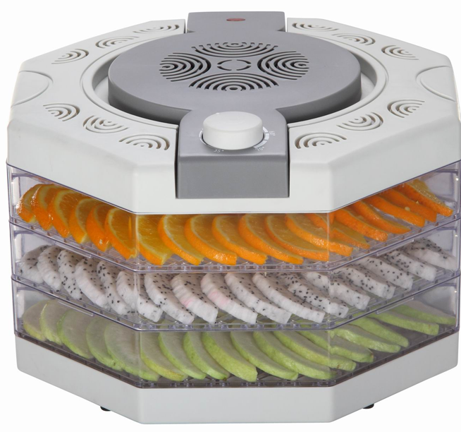Electric Food Dehydrator with Transparent Trays