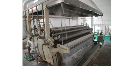 Industrial Drying Machine with Heated Rollers