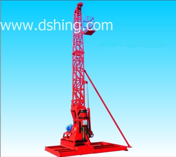 Drill Rig with Derrick