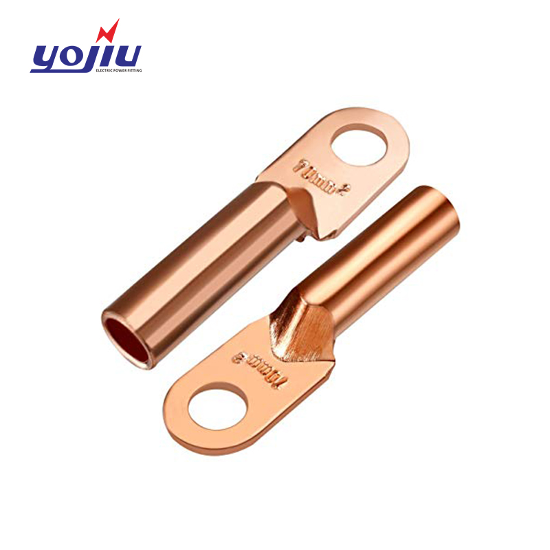 DT Din Wire Connector Type Terminals Round Terminal Tube Crimp Tinned Copper Lugs - Image 2
