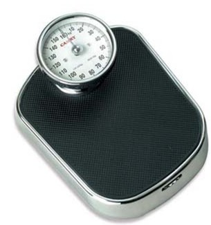 Analog Bathroom Scale with Circular Dial