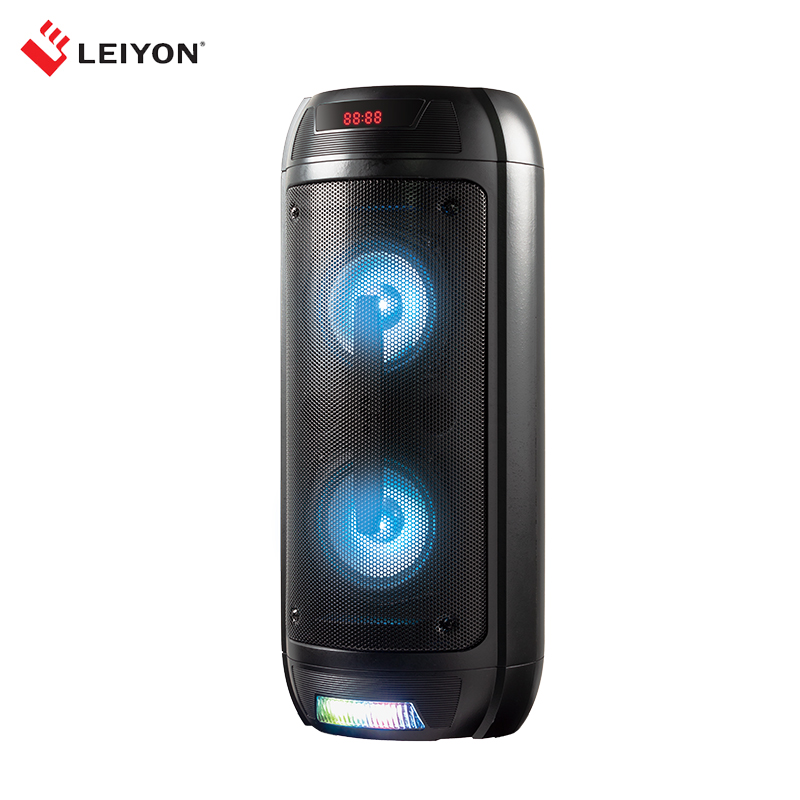Portable Bluetooth Speaker with Dual 5.25-inch Drivers