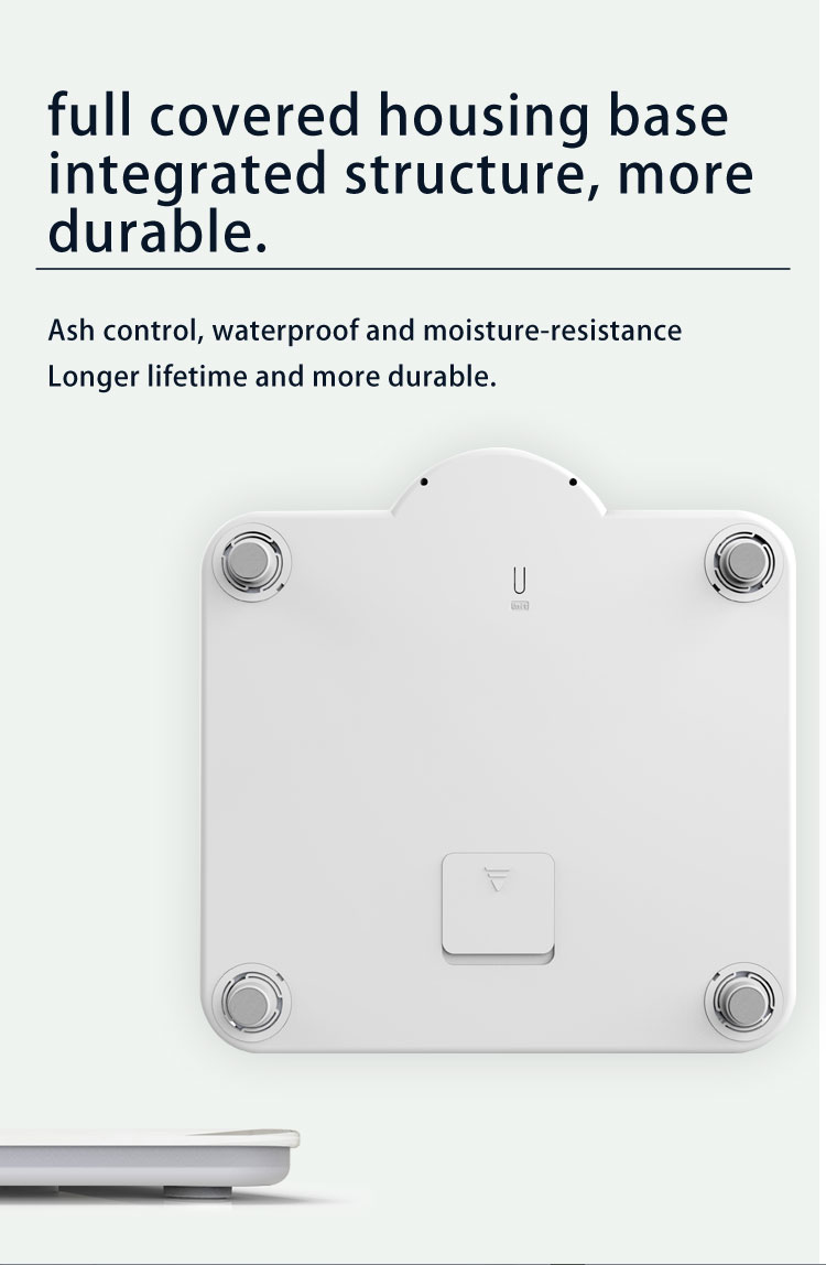 Dual Display Bathroom Weight Scale with Analog Dial and Digital Readout
