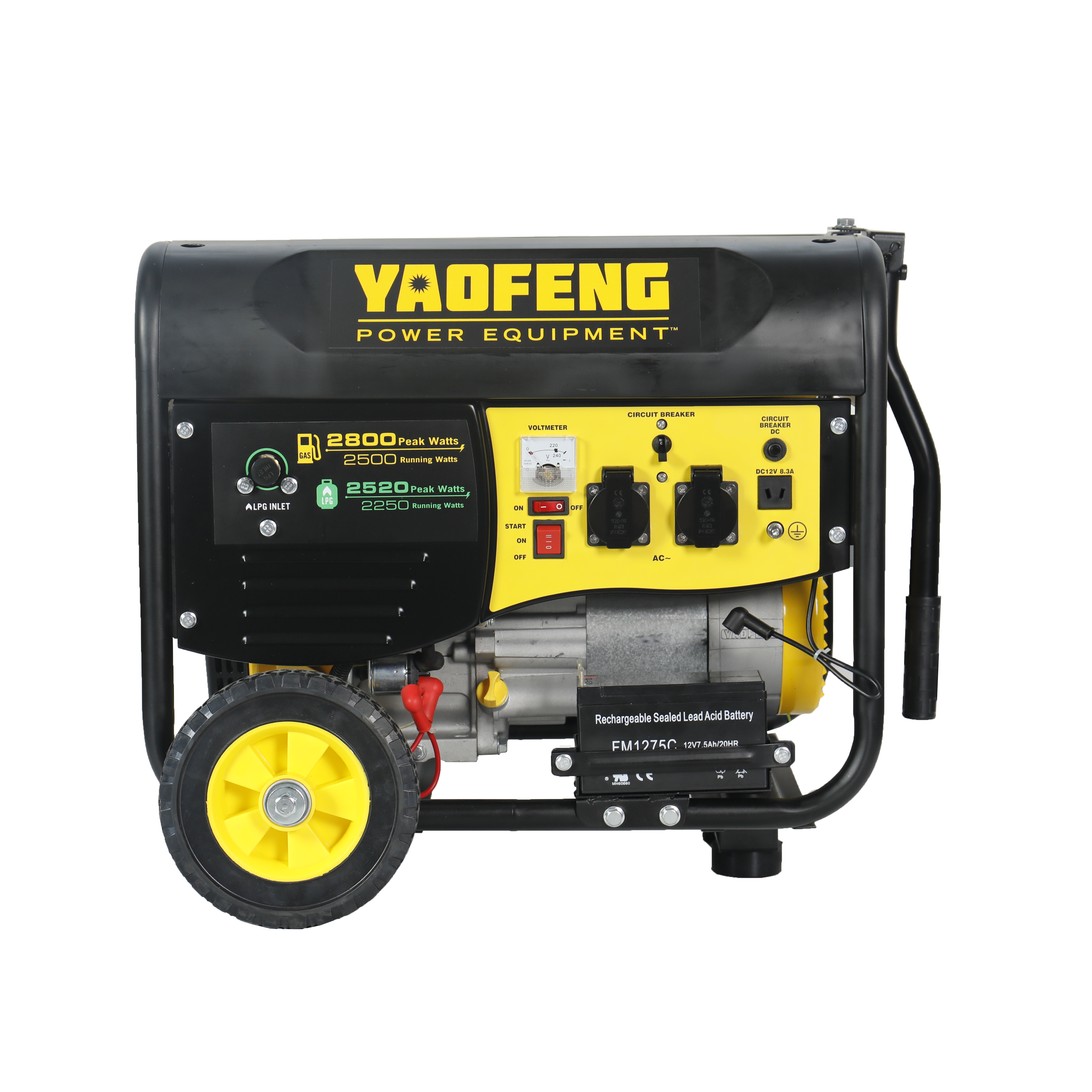 Dual Fuel Portable Generator