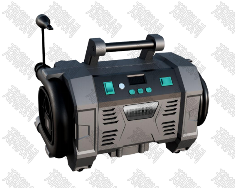 Portable Electric Air Pump with Digital Display