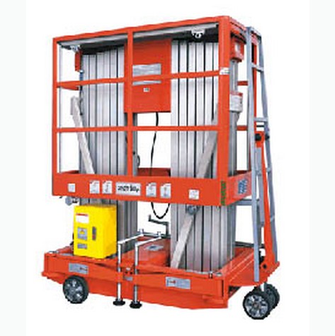 Dual Mast Aluminum Aerial Lift