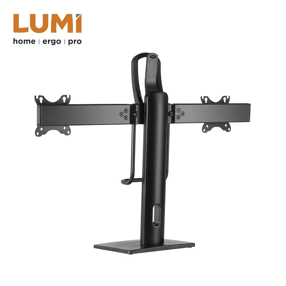 Dual Monitor Vertical Lift Stand