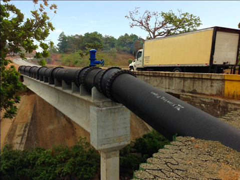 Ductile Iron Anchored Joint Pipe