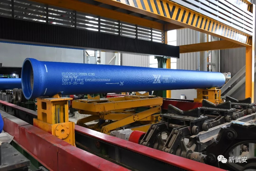 Ductile Iron Pipe with Zinc-Aluminum Coating