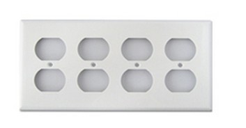 Multi-Gang Duplex Receptacle Wall Plate
