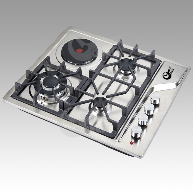 Durable sabaf burner 4 burner stainless steel gas electric hob - Image 2