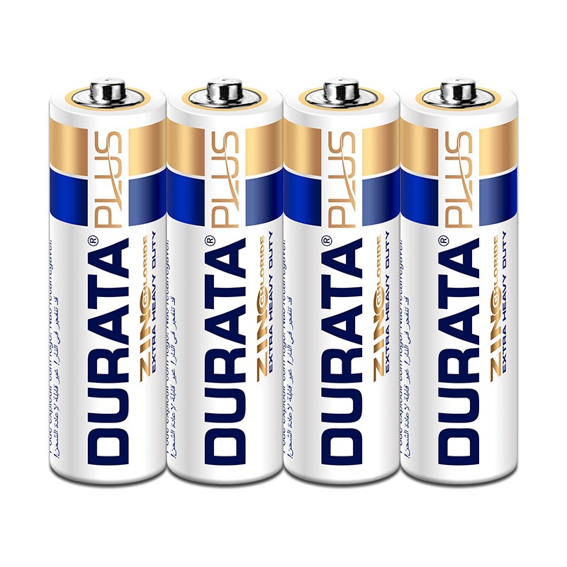 Durata Plus AA Size 1.5V R6 Extra Heavy Duty Zinc Carbon Dry Cell Battery - Image 3