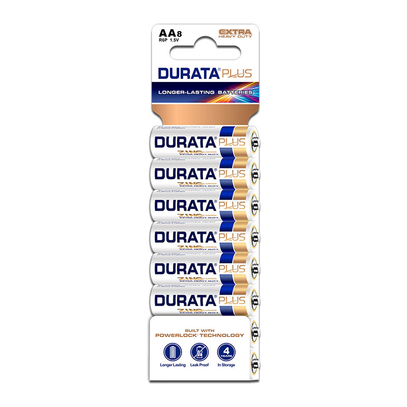 AA Size 1.5V Zinc Chloride Dry Cell Battery