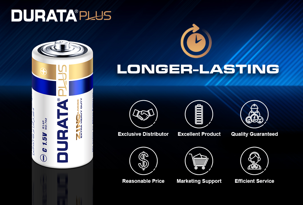 C-size battery product shot