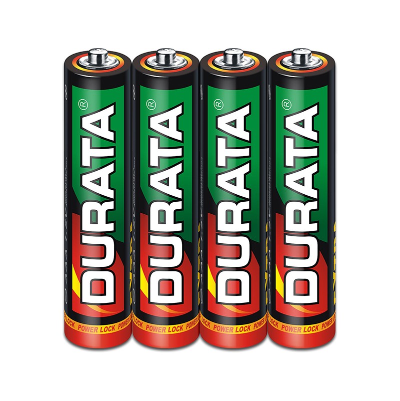 Durata R03 AAA Size Extra Heavy Duty Zinc Carbon Dry Cell Battery - Image 3