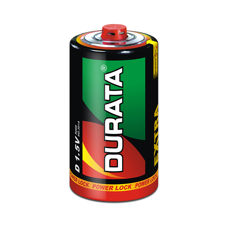 Durata R20 D Size Extra Heavy Duty Zinc Carbon Dry Cell Battery - Image 2