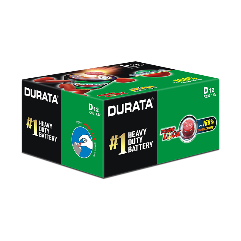 D Size Extra Heavy Duty Zinc Carbon Battery