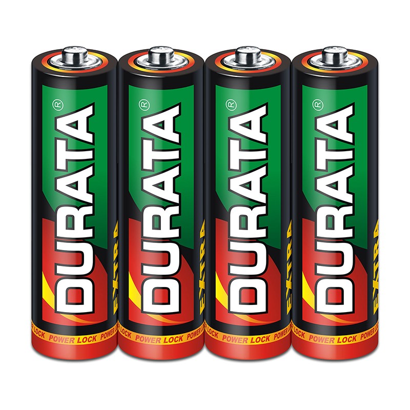 Durata R6 AA Size Extra Heavy Duty Zinc Carbon Dry Cell Battery - Image 3