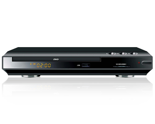DVD Player with USB and Card Slots